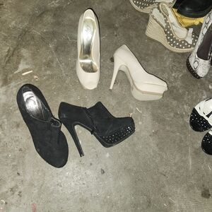 Elegant Black High Heel Shoes